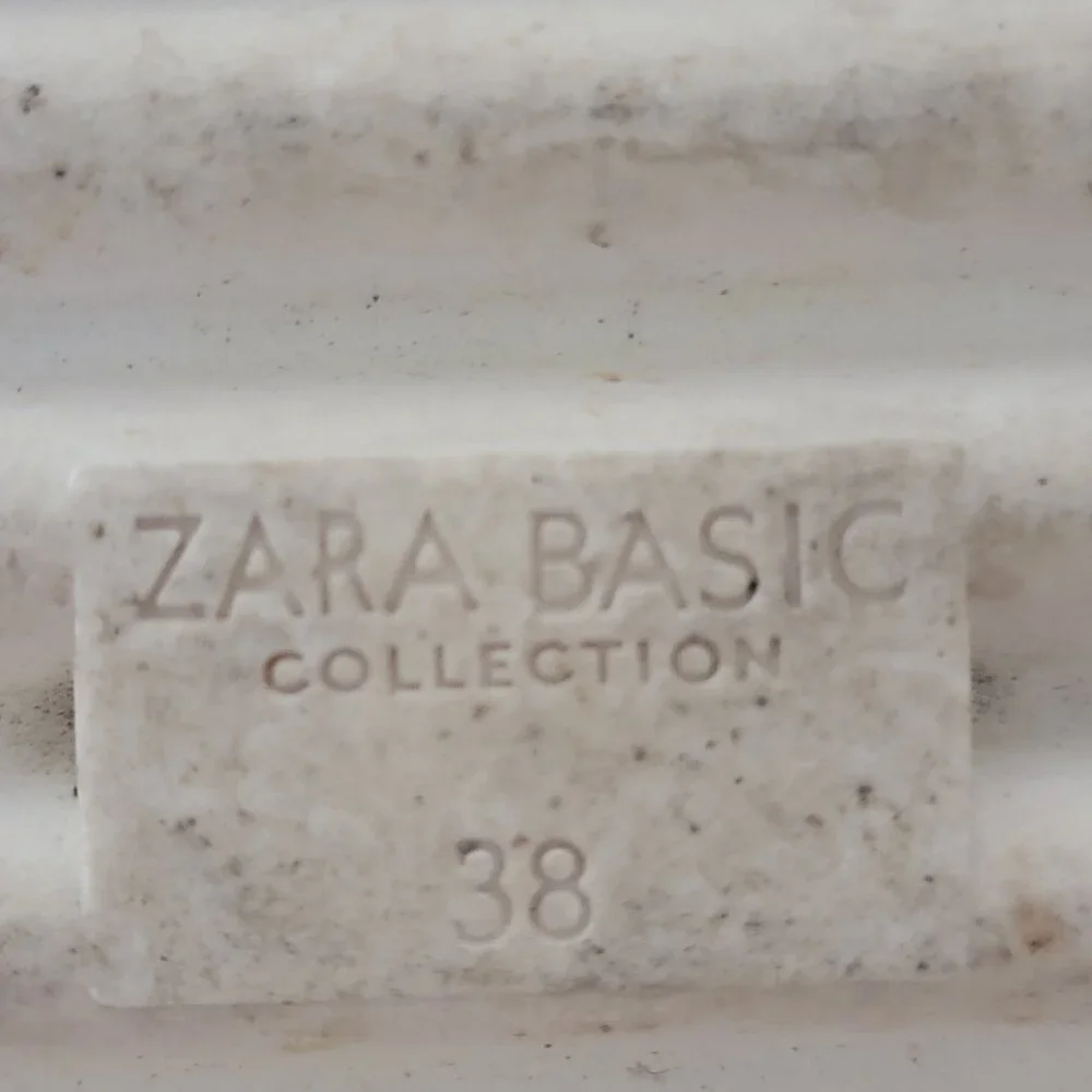 Zara Basic Platform Metallic Silver Mirror Oxfor Brogues Lace Up Shoes